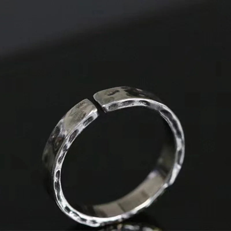 Top Quality 925 Sterling Silver Ring For Men Jewelry Charming Gold Silver Collision Ring Male Gift For Boyfriend