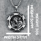 steampunk Mechanical Gear Gothic Skull Stainless Steel Men Women Necklaces Pendants Chain Punk Jewelry Creativity Gift Wholesale