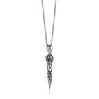 Tibetan Vajra Dagger Pendant Necklace — Stainless Steel