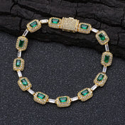 Emerald Gold Bracelet