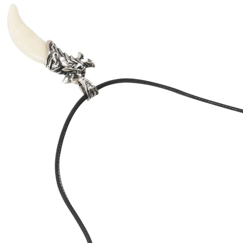 Wolf Tooth Fang Pendant Necklace for Men — Bold Statement