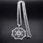 Angel Metatron Pendant Necklace — Stainless Steel