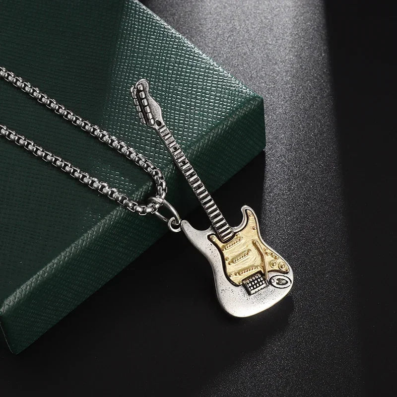 Domineering Ferocious Tiger Head Pendant Stainless Steel Animal Necklace Men's Punk Trend Cool Jewelry Boy Gift