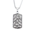 Gothic Demon Eyes Pendant — Stainless Steel