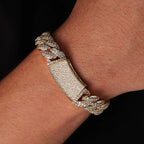 Iced Out Cuban Chain Necklace 13-18MM 2-3 Row