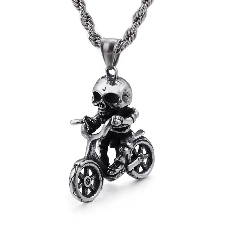 Motorcycle Steel Pendant