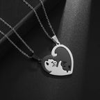 Stainless Steel Zeus Thunder Necklace Lightning Charm for Men and Women Hip Hop Trend Street Party Cool Jewelry