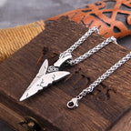 Viking Spear Odin Amulet Pendant — Stainless Steel