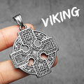 Viking Celtic Stainless Steel Pendant Necklace
