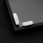 Luxury Iced Out Ring Homme Titanium Steel Chunky Rings For Men Women Couple Fashion Jewelry Accessories Wholesale Korea Style