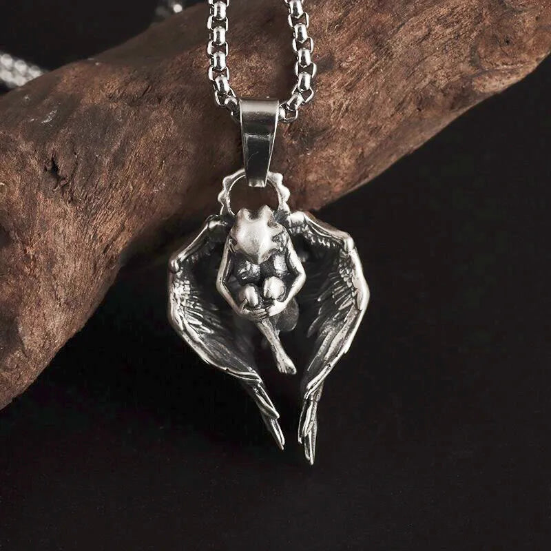 Seraph Angel Pendant Necklace