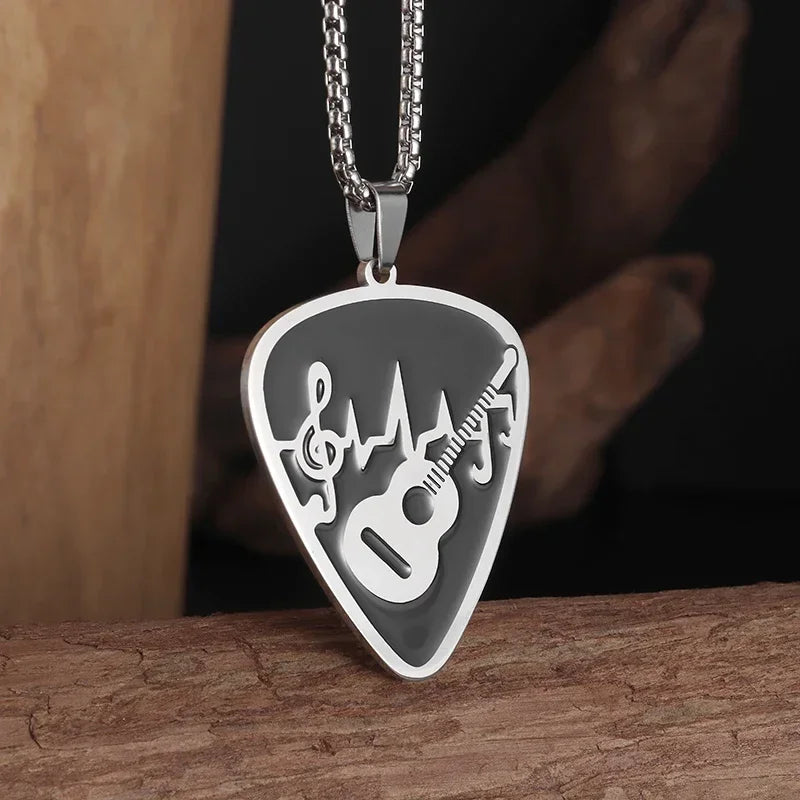 Vintage Punk Weightlifting Plates Barbell Dumbbell Pendant Necklace Fashion Trend Men Fitness Gym Sports Jewelry Gift