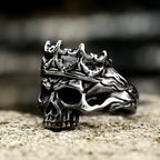 Multi Style Gothic Skull Rings Stainless Steel Fashion Personality Hip-hop Men Ring Biker Party Charm Jewelry Gift