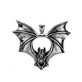 Bat Pendant Necklace — Stainless Steel
