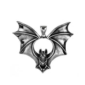 Bat Pendant Necklace — Stainless Steel