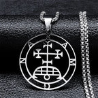 Astaroth Sigil Pendant Necklace — Stainless Steel
