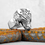 Ring Viking Wolf Stainless Steel
