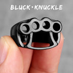 Stainless Steel Man Men Rings Fight Boxing Knuckles Creativity Personality for Male Boyfriend Fashion Accessories Jewelry Gift