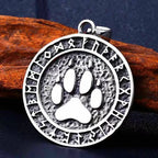 Vintage Stainless Steel Nordic Vikings Pendant For Men Slavic Amulet Pagan Solar Symbol Slavic Wheel Necklaces Fashion
