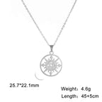 My Shape Lightning Necklaces For Women Tooth Mountain Heart Stainless Steel Necklace Choker Fashion Jewelry Gifts For friend