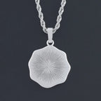 Heart of Thorns Cross Pendant — 925 Silver