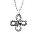 Gothic Snake Stainless Steel Pendant Necklace