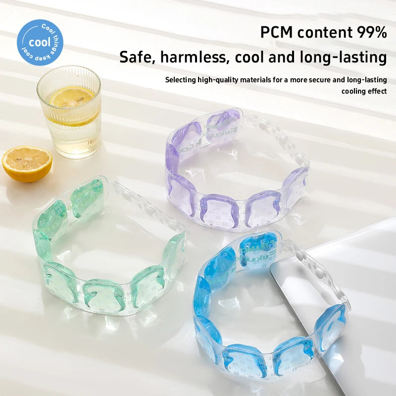 18 °/28 ° Cooling Ring Suitable For Men & Women Portable Sport Neck Ring Collar Cooling Patch, Nordic Style For Office