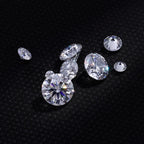 VVS1 Moissanite Loose Stones D Color 0.7-10MM