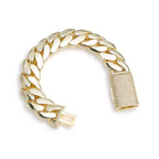 NY Hip Hop Bling Miami Cuban Link Necklace Bracelet For Men 8/12/15/20MM Brass Zircon Fashion Jewelry Party Gift