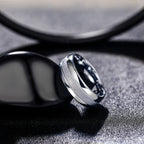 Stainless Steel Ring With Brushed Surface Men Women Couple Wedding Engagement Jewelry High-quality Matte Accessories