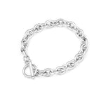 Minimal Silver Bracelet — Stainless Steel