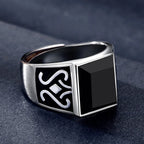 New 925 Silver Vintage Men Ring Classics for Man Women Sterling-Silver Wedding Simple Jewelry Engagement Gift Fashion