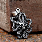 New Stainless Steel retro fashion skull squid animal Pendant Necklace Dropshipping gift free shipping
