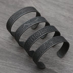 Nordic Rune Bracelet — Stainless Steel