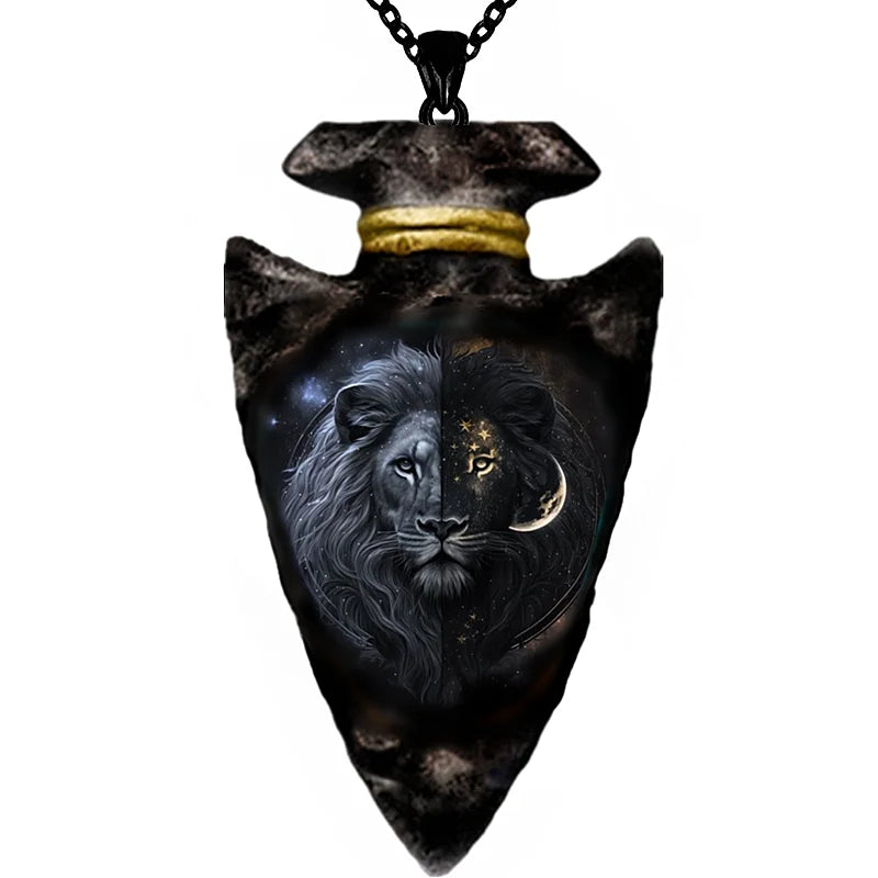 Gothic Crow Black Chain Pendant Necklace Hip Hop Necklace for Men Stainless Steel Jewelry Accessories Men Halloween Party Gifts