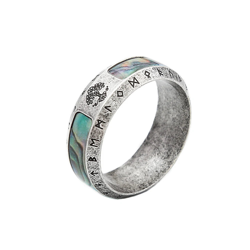 Fashion Punk Stainless Steel Fire Dragon Rings For Men Women Hip Hop Biker Vintage Vikings Animal Ring Amulet Jewelry