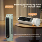Rechargeable Wall Mount Air Cooler Silent Vertical Tower Fan Air Conditioning Fan for Home Bedroom Office Living Room