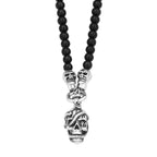 Skull Black Pendant Vintage Punk Rock 50CM Long