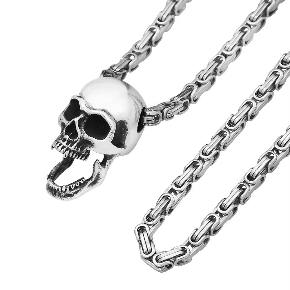 Scorpion Pendant Necklace — Stainless Steel