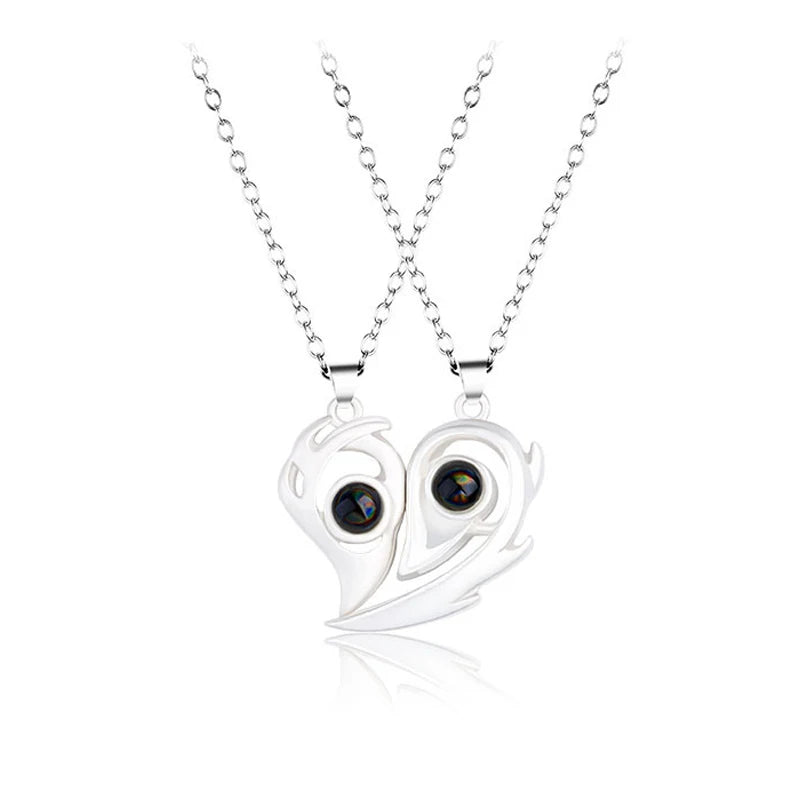 Magnetic Heart Pendant Necklace