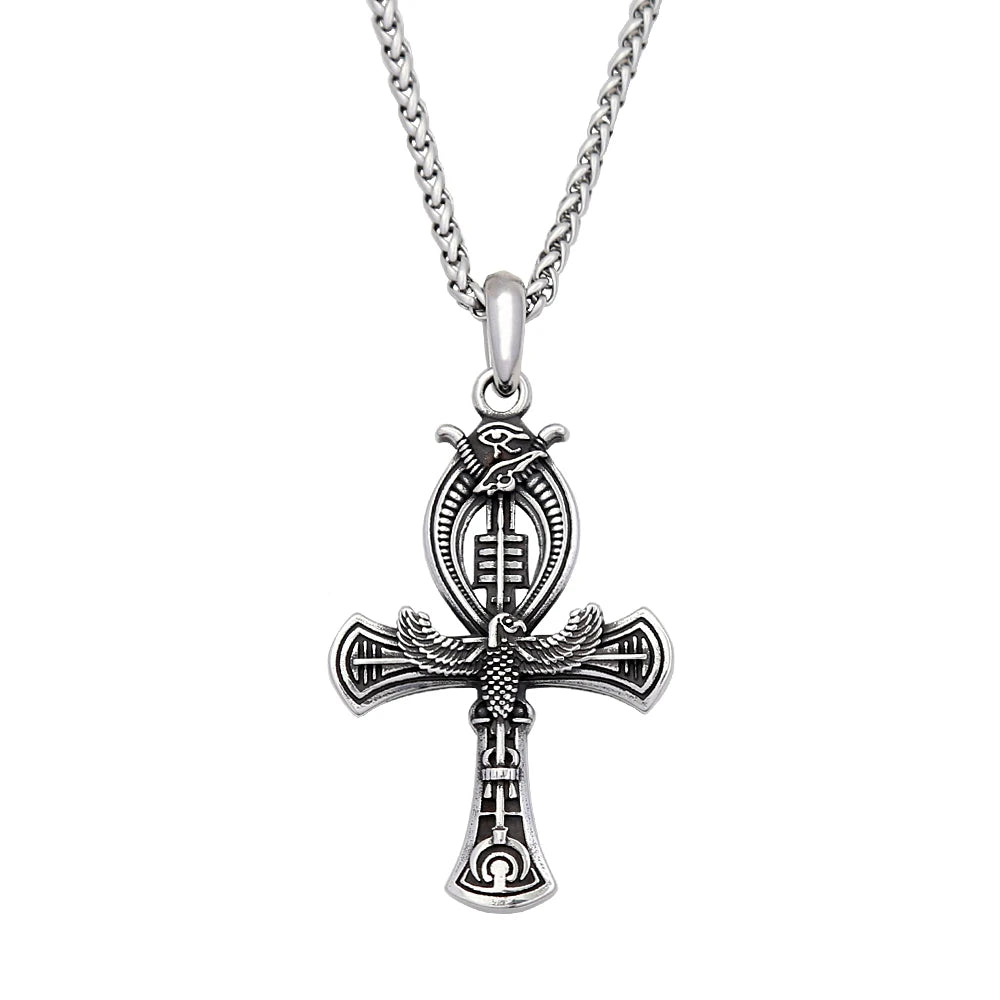 Eye of Horus Stainless Steel Pendant Necklace