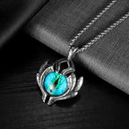 Demon Eye Pendant — Stainless Steel