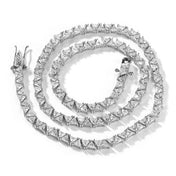 Cuban Link Stainless Steel Necklace — Triangle