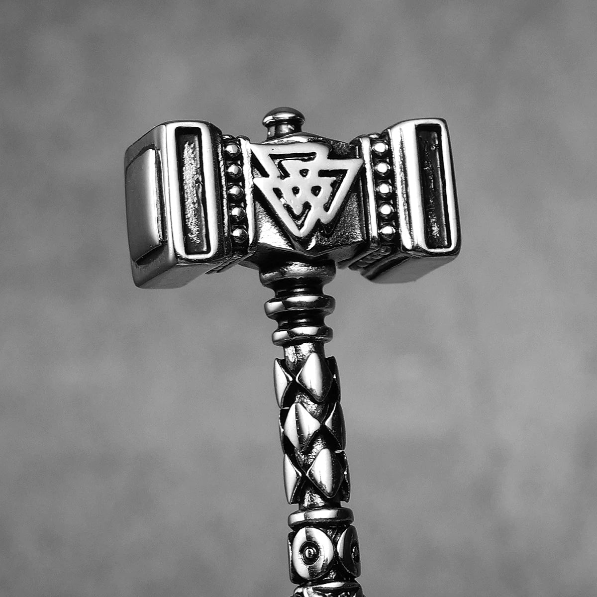 Viking Thor's Hammer Men Necklaces Stainless Steel Pendant Chain Women Punk Fashion Jewelry New In Accessories Gifts