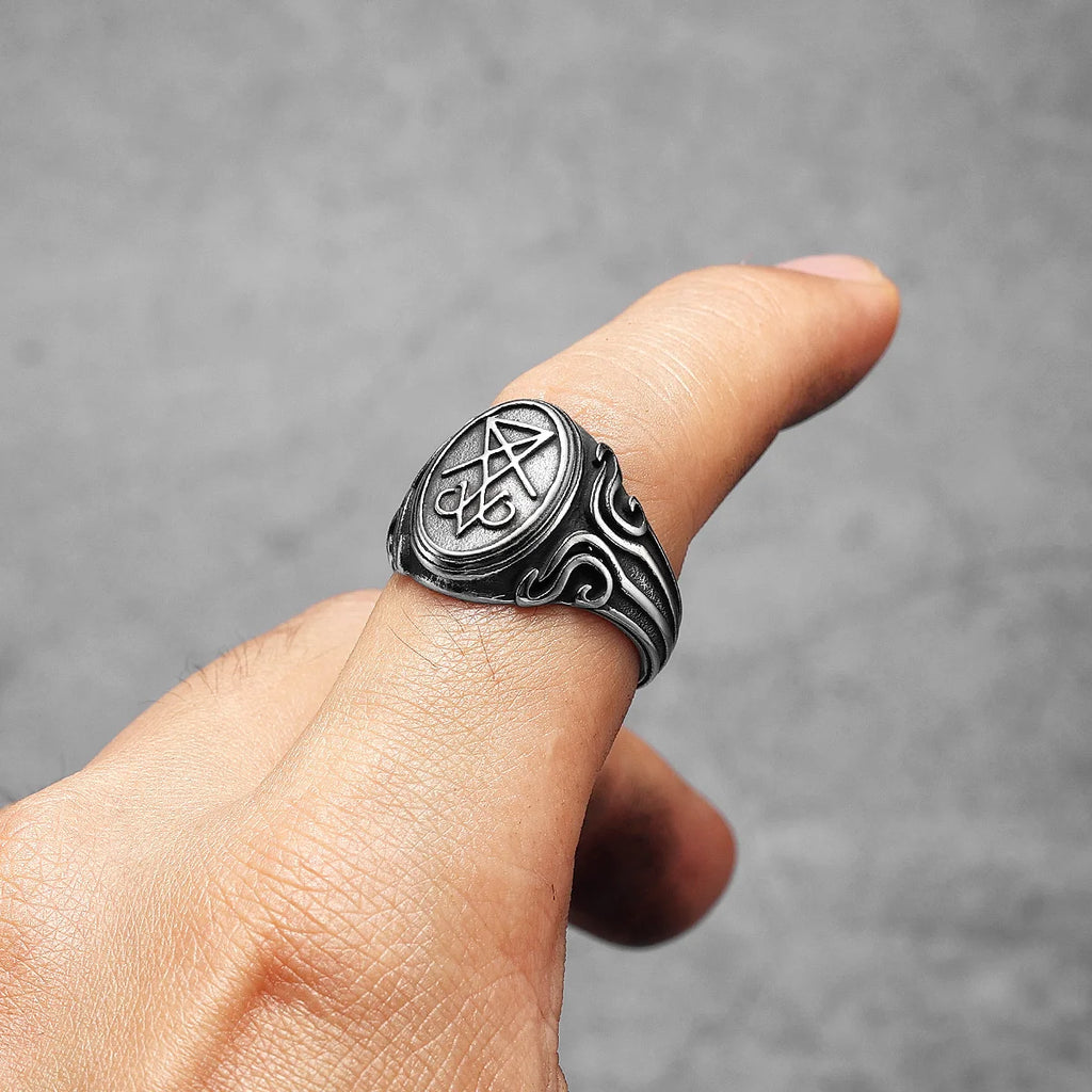 Lucifer Ring — Stainless Steel