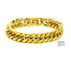 Miami Cuban Link Bracelet — Stainless Steel