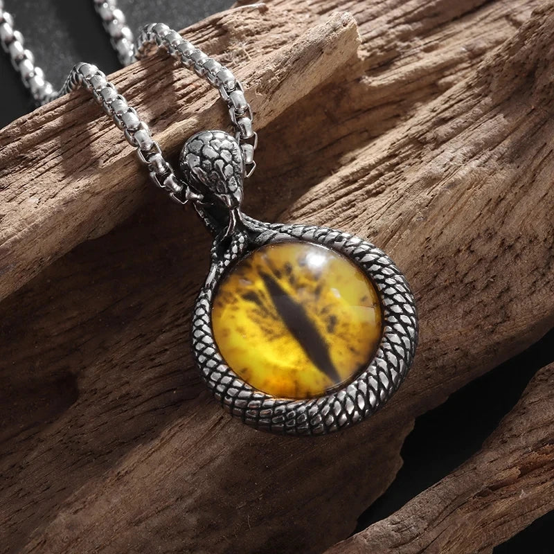 Retro Domineering Nordic Battle Ax Pendant Necklace for Men and Women Punk Pendant Lucky Amulet Jewelry Gift