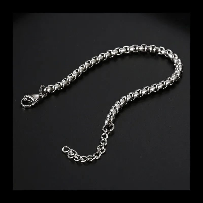 Minimal Steel Bracelet — Stainless Steel