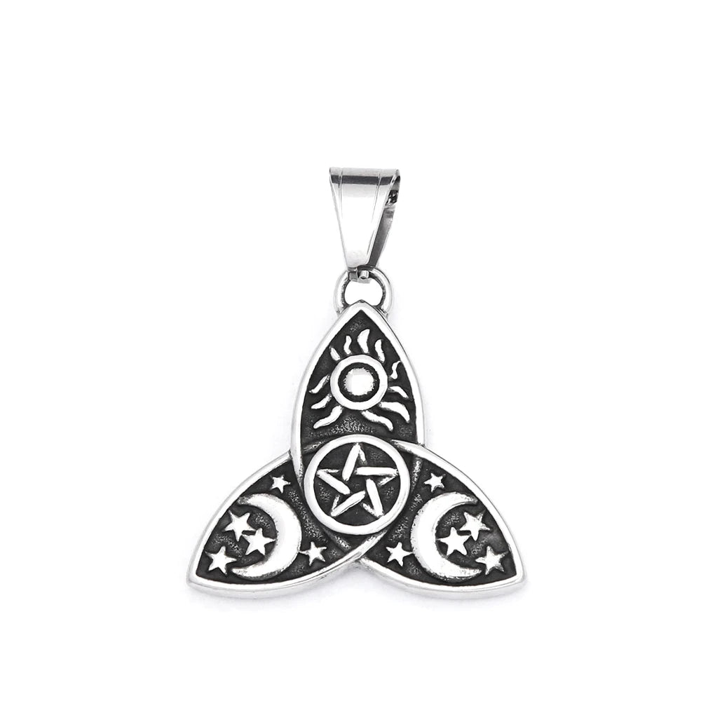 Viking Celtic Knot Pendant — 316L Stainless Steel