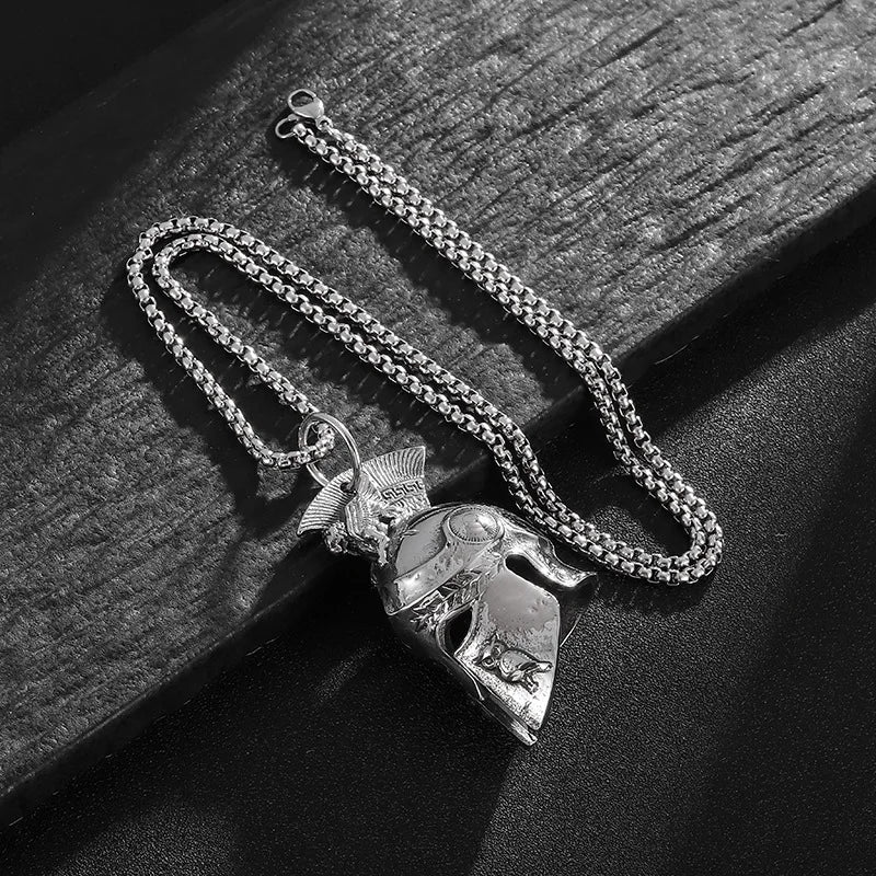 Moto Bell Steel Pendant Punk Motorcycle